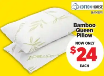 Surplus Furniture Queen Bamboo Pillow offer