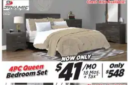Surplus Furniture Canyon Maple 4-Piece Queen Bedroom Set offer