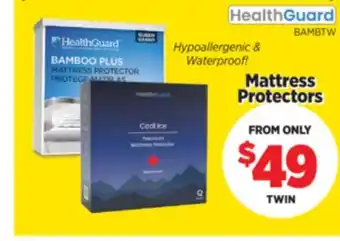 Surplus Furniture Bamboo Mattress Health Protector offer