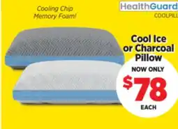 Surplus Furniture Cool Ice or Charcoal Queen Pillow offer