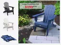 Dot Furniture Lodge Adirondack Chair offer