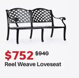 Dot Furniture Reel Weave Loveseat offer
