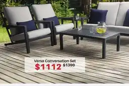 Dot Furniture Versa Conversation Set offer