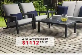Dot Furniture Versa Conversation Set offer