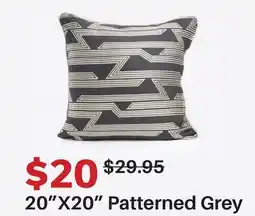 Dot Furniture 20X20 Patterned Grey offer