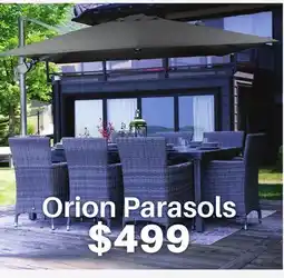 Dot Furniture Orion Parasols offer