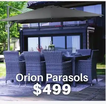 Dot Furniture Orion Parasols offer
