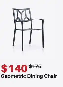 Dot Furniture Geometric Dining Chair offer