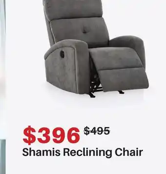 Dot Furniture Shamis Reclining Chair offer