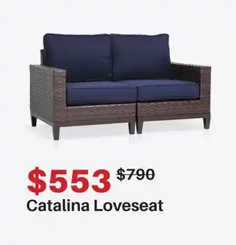 Dot Furniture Catalina Loveseat offer