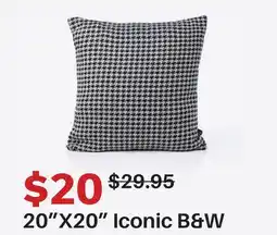 Dot Furniture 20 x 20 Iconic B&W offer