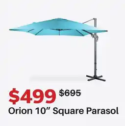 Dot Furniture Orion 10 Square Parasol offer