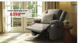 Dot Furniture Cedric Reclining Chair offer
