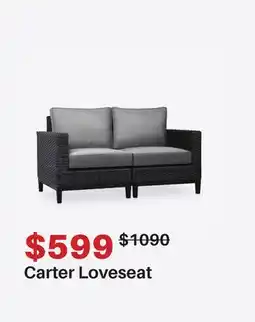 Dot Furniture Carter Loveseat offer