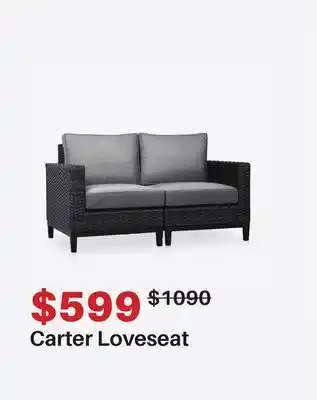 Dot Furniture Carter Loveseat offer