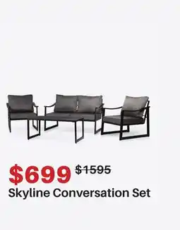 Dot Furniture Skyline Conversation Set offer