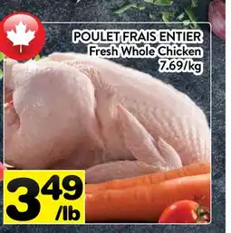 Supermarché PA POULET FRAIS ENTIER | FRESH WHOLE CHICKEN offer