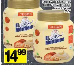 Supermarché PA TARTINADE NOISETTES CEBON EL MORDJENE | Hazelnut Spread offer