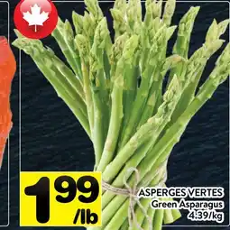 Supermarché PA ASPERGES VERTES | Green Asparagus offer