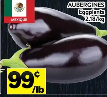 Supermarché PA AUBERGINES | EGGPLANTS offer