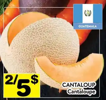 Supermarché PA CANTALOUP | Cantaloupe offer