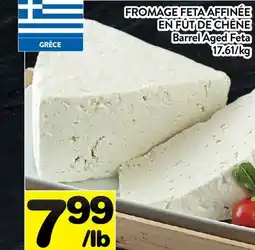 Supermarché PA FROMAGE FETA AFFINÉE EN FÛT DE CHÊNE | Barrel Aged Feta offer