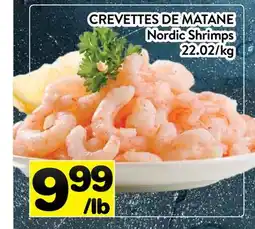 Supermarché PA CREVETTES DE MATANE | NORDIC SHRIMPS offer
