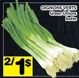 Supermarché PA OIGNONS VERTS | GREEN ONIONS BOTTE offer
