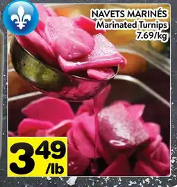 Supermarché PA NAVETS MARINÉS | MARINATED TURNIPS offer