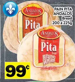 Supermarché PA PAIN PITA ANDALOS | BREAD offer