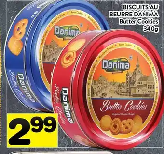 Supermarché PA BISCUITS AU BEURRE DANIMA | Butter Cookies offer