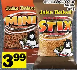 Supermarché PA BRETZELS JAKE BAKED | Pretzels offer