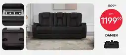 Meubles RD Damien - Modular Reclining Sofa with Drop-Down Backrest and Cup Holders - 3 pcs offer