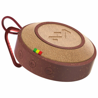 Best Buy House of Marley No Bounds Waterproof Bluetooth Wireless Speaker - Red offer