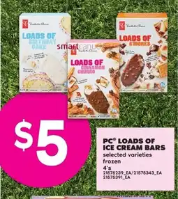 No Frills PC loads of ice cream bars offer