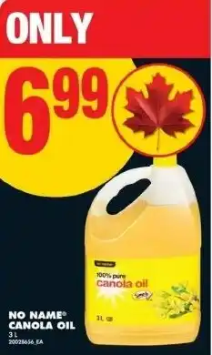 No Frills No name canola oil offer