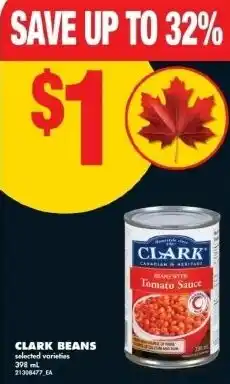 No Frills Clark beans offer
