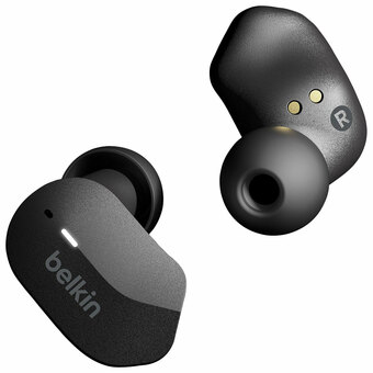 Best Buy Belkin SOUNDFORM In-Ear Truly Wireless Headphones - Black offer