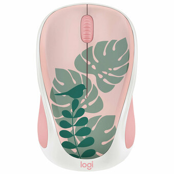 Best Buy Logitech Design Collection Wireless Optical Mouse - Chirpy Bird offer