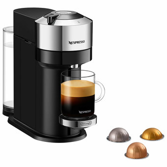 Best Buy Nespresso Vertuo Next Deluxe Coffee & Espresso Machine by De'Longhi - Pure Chrome offer