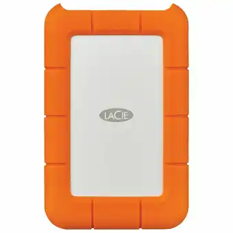 Best Buy LaCie Rugged 1TB USB-C Portable External Hard Drive for PC/Mac (STFR1000800) - Orange offer