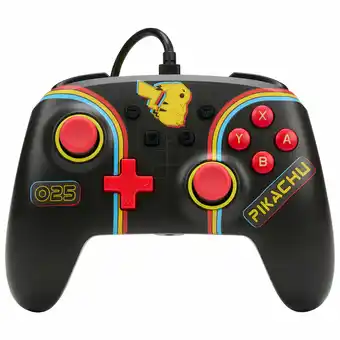 Best Buy PowerA Enhanced Wired Controller for Switch - Pikachu Arcade offer