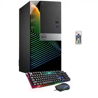 Best Buy Dell OptiPlex Tower Customized RGB Lights Computer Intel Core i7 6700 3.4 GHz NVIDIA GeForce GT 1030 2GB 16GB RAM 256GB SSD W offer