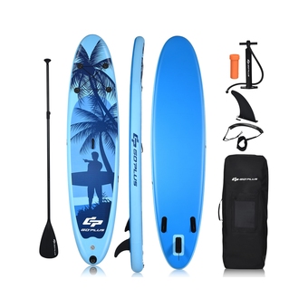 Best Buy Goplus 11' Inflatable Stand Up Paddle Board W/Carry Bag Adjustable Paddle Adult Youth offer