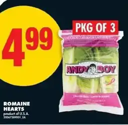 No Frills Romaine hearts offer