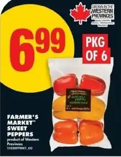 No Frills Farmer's market sweet peppers offer
