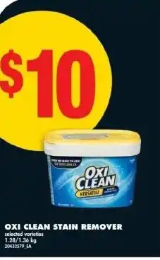 No Frills Oxi clean stain remover offer