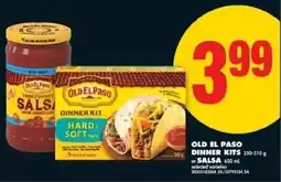 No Frills Old el paso dinner kits or salsa offer