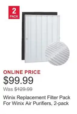 Costco Winix Replacement Filter Pack For Winix Air Purifiers, 2-pack offer