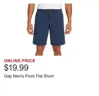 Costco Gap Men's Front Flat Short offer